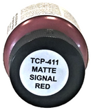 Tru-Color TCP-411 Matte Signal Red 1 oz Paint Bottle