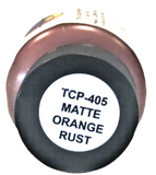 Tru-Color TCP-405 Matte Orange Rust 1 oz Paint Bottle