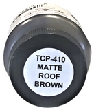 Tru-Color TCP-410 Matte Roof Brown 1 oz Paint Bottle
