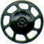 HO Scale Kadee #2043 Black Universal Brake Wheel Freight Car Detail Parts