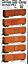 HO Kadee 4116 Undecorated 50' PS-1 Hydrocushion Boxcar 10' Door wo/Roofwalk Kit