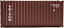 HO Scale Walthers SceneMaster 949-8053 Triton 20' Corrugated Container